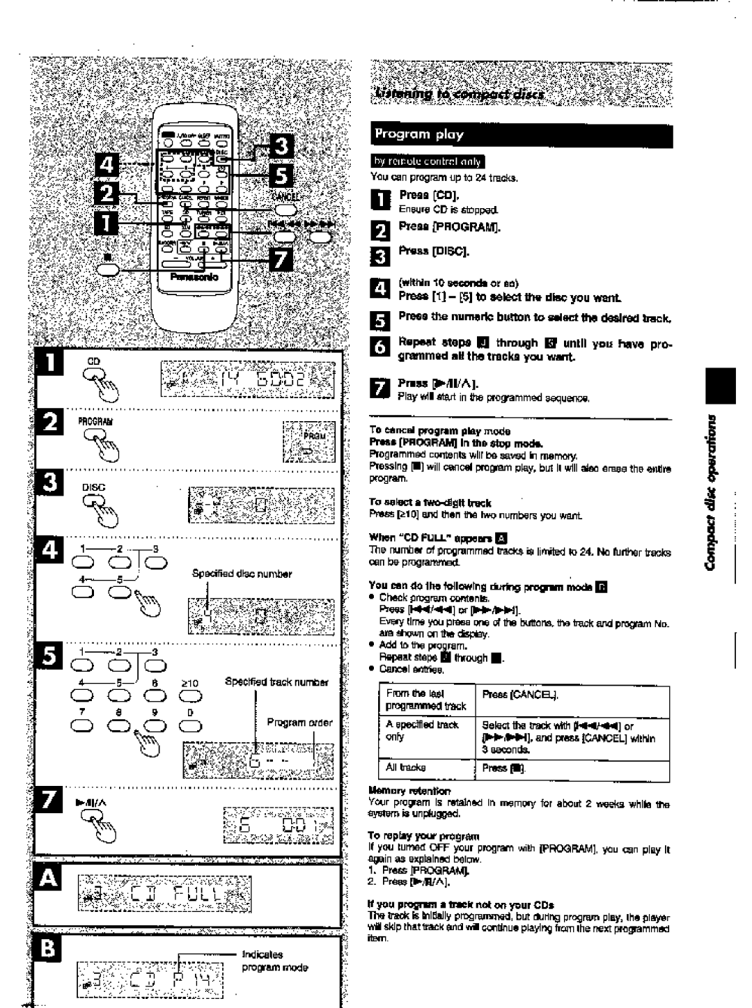 Panasonic SC-AK28 manual 