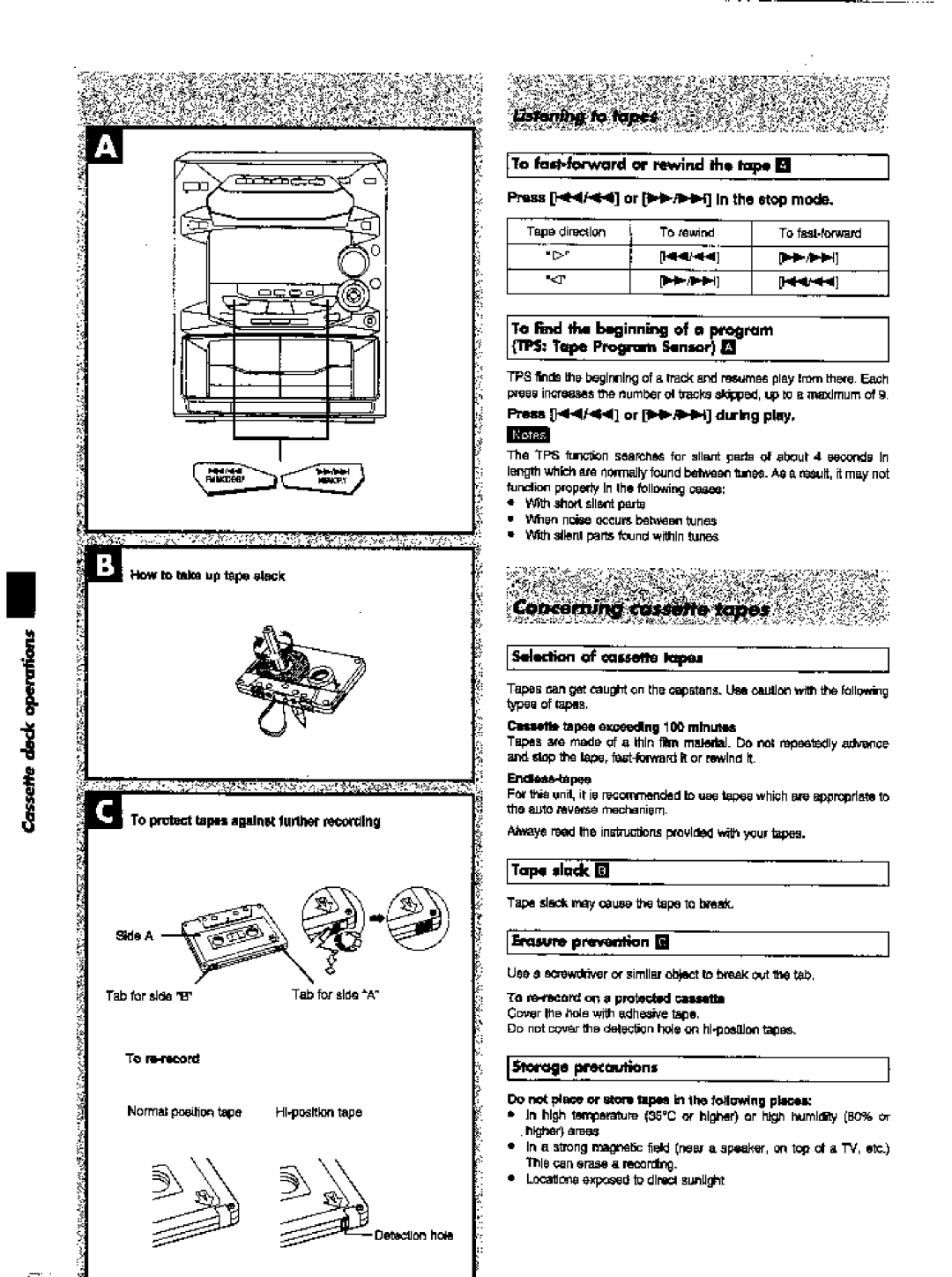 Panasonic SC-AK28 manual 