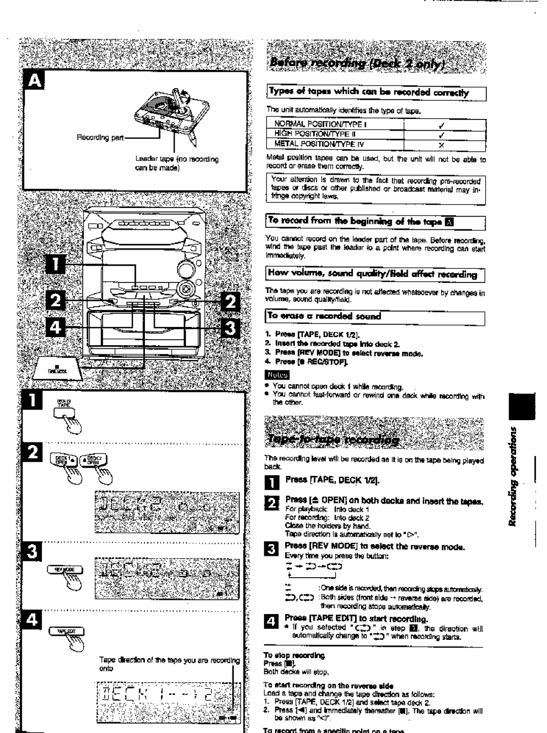 Panasonic SC-AK28 manual 