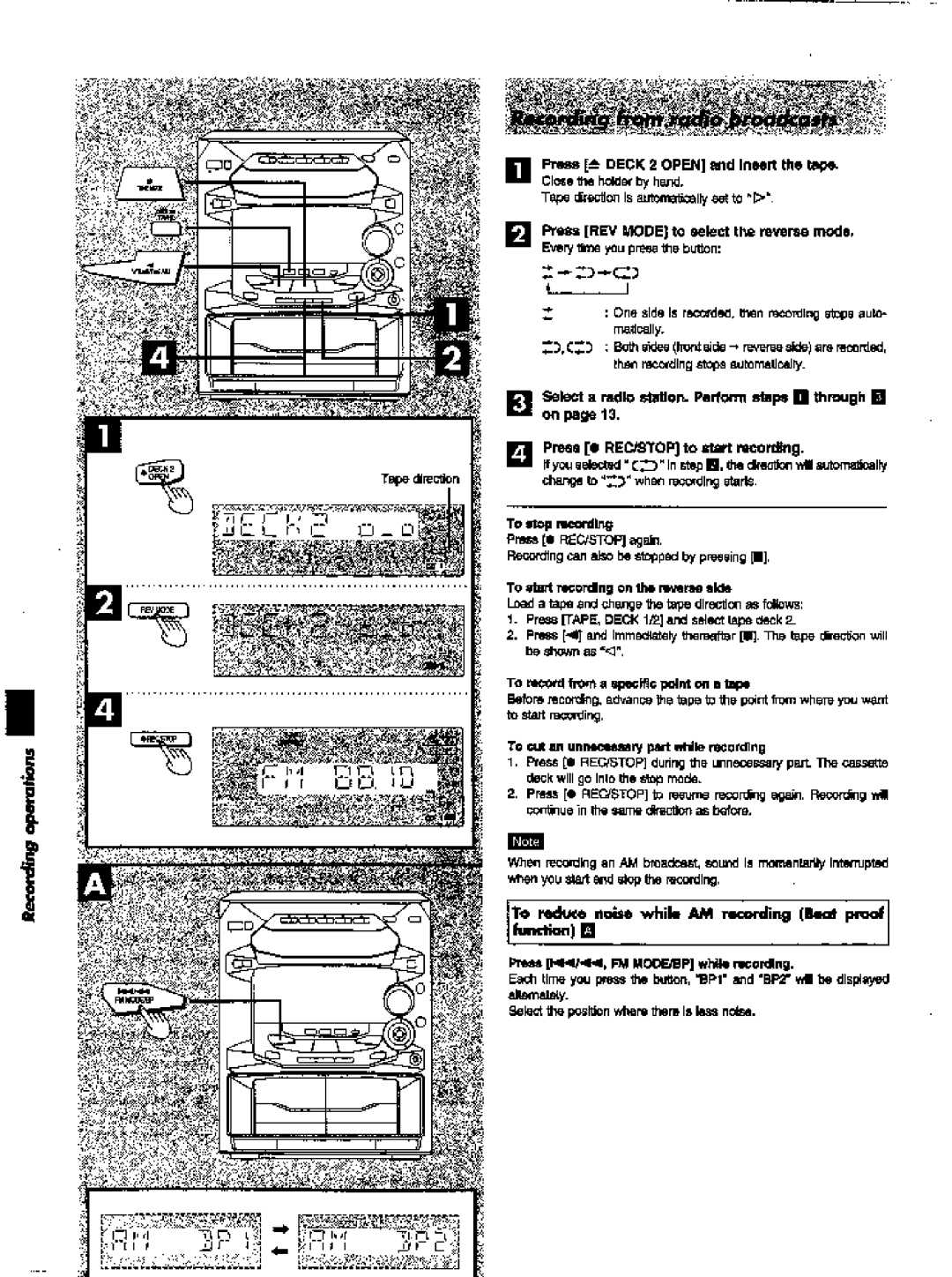 Panasonic SC-AK28 manual 