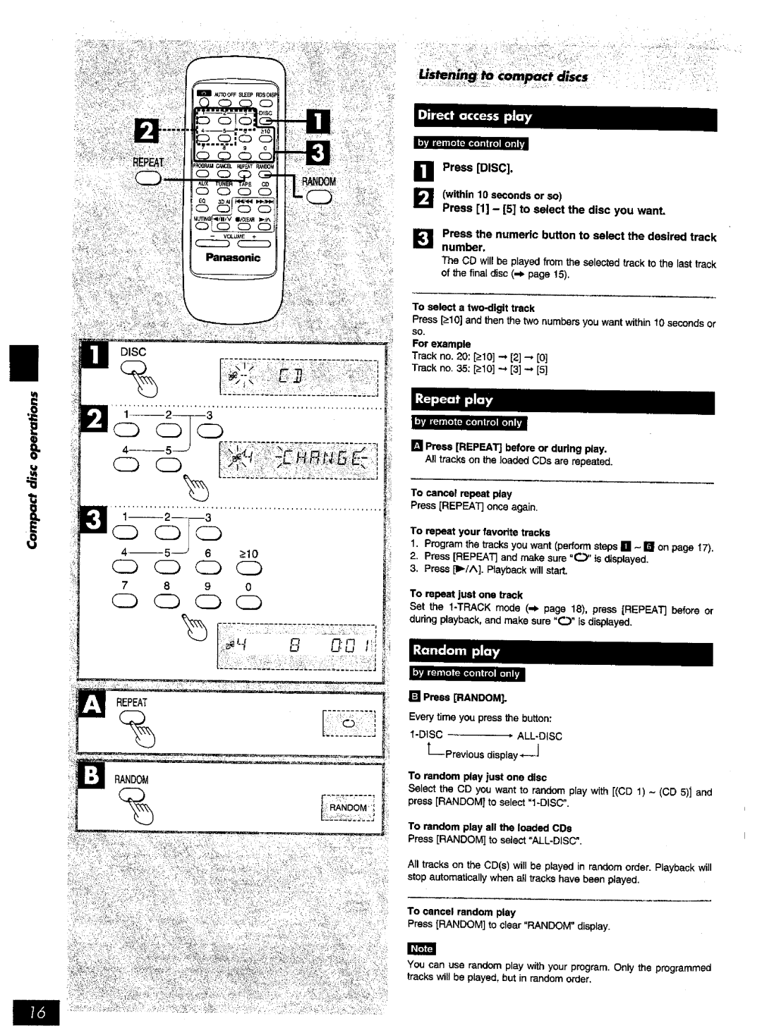 Panasonic SC-AK52 manual 