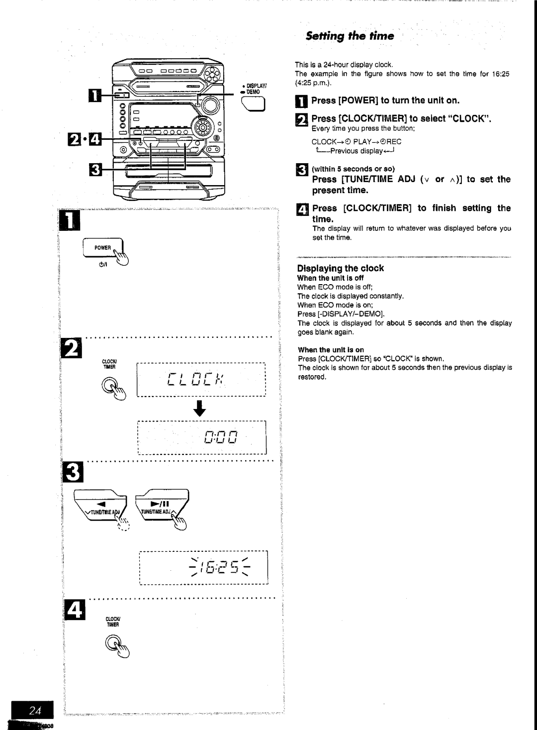 Panasonic SC-AK57 manual 