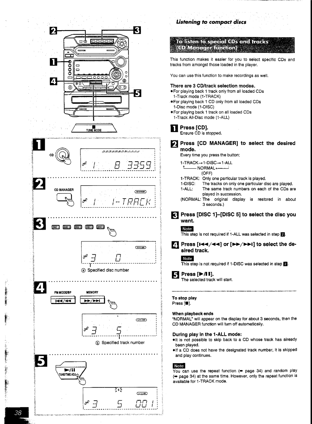 Panasonic SC-AK57 manual 