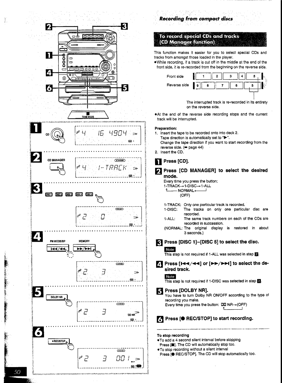 Panasonic SC-AK57 manual 