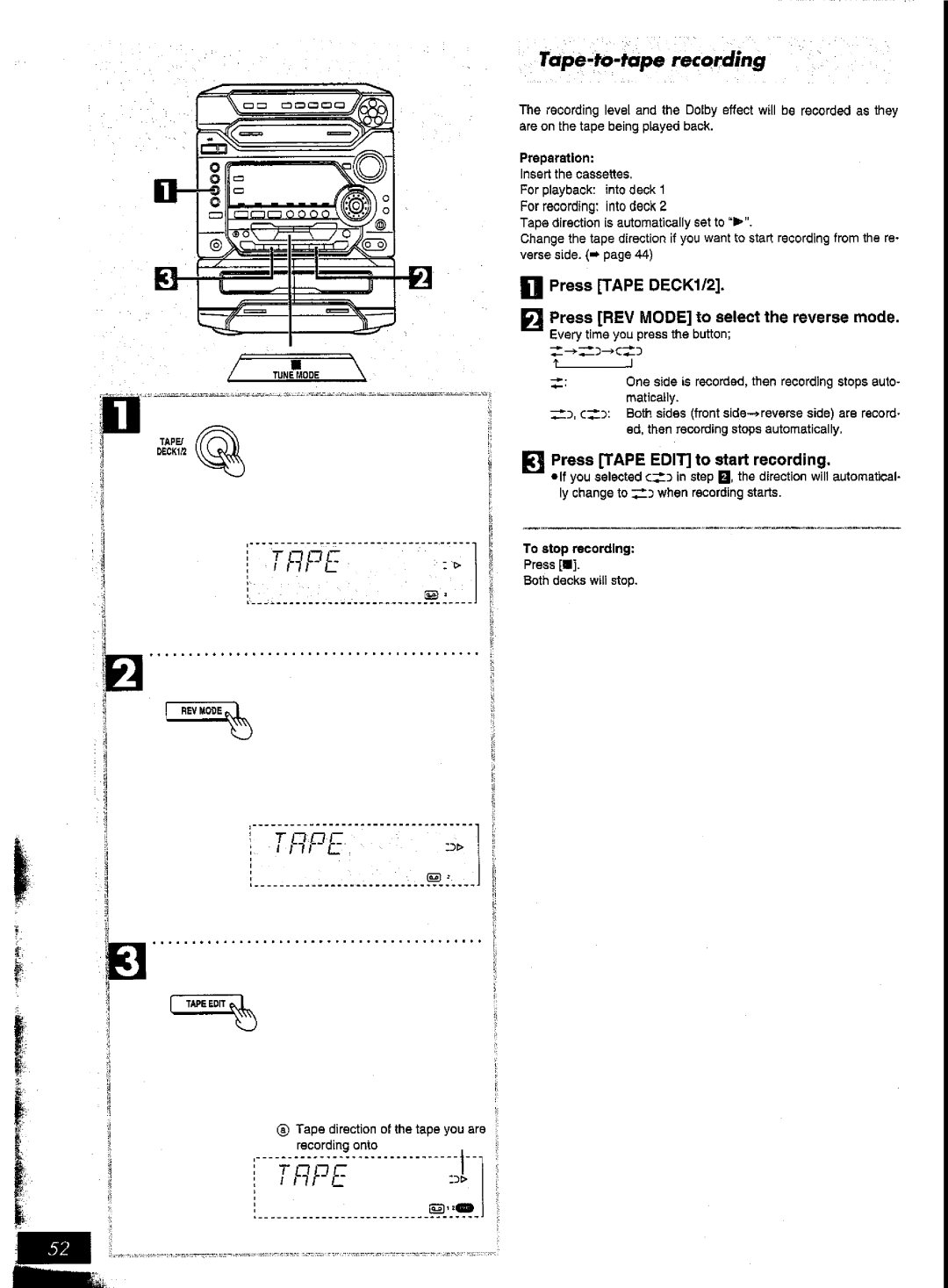 Panasonic SC-AK57 manual 