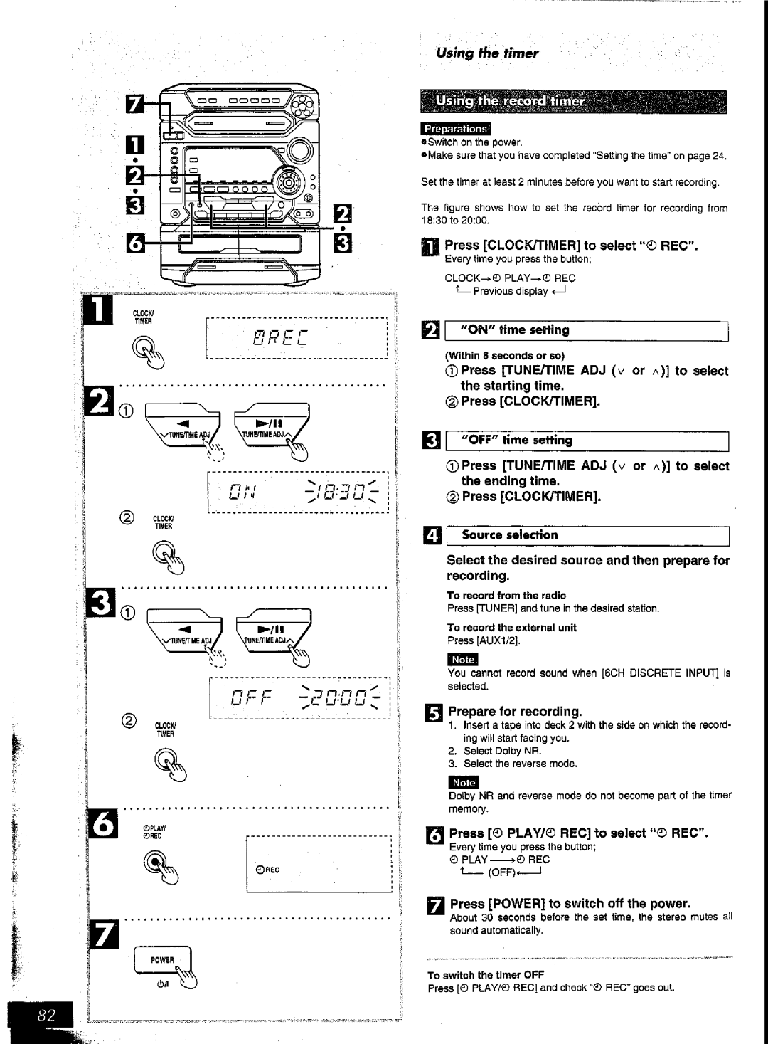 Panasonic SC-AK57 manual 