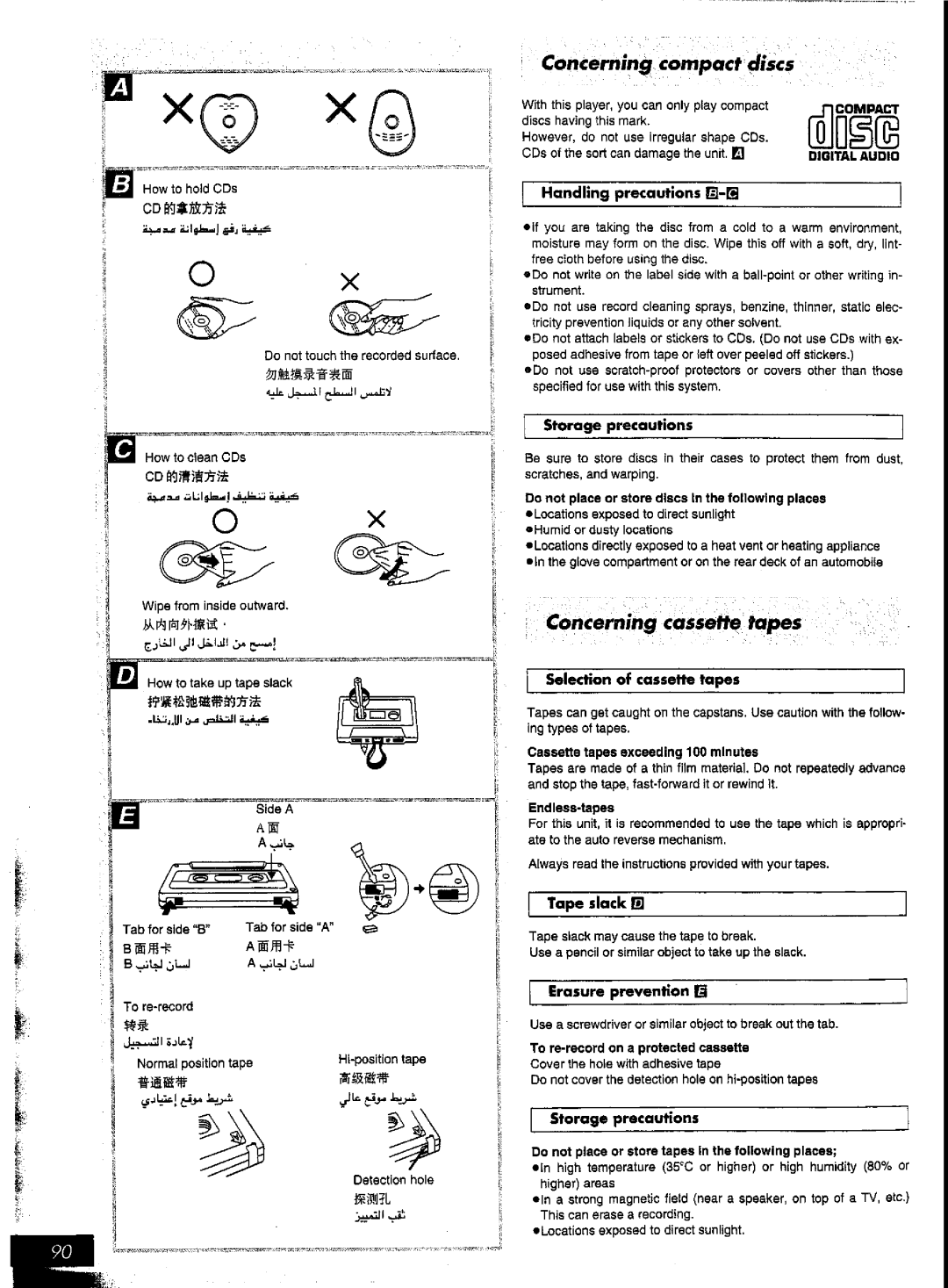 Panasonic SC-AK57 manual 