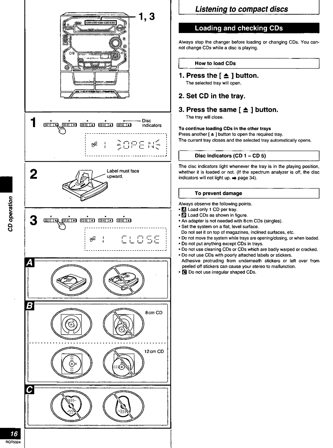 Panasonic SC-AK58 manual 