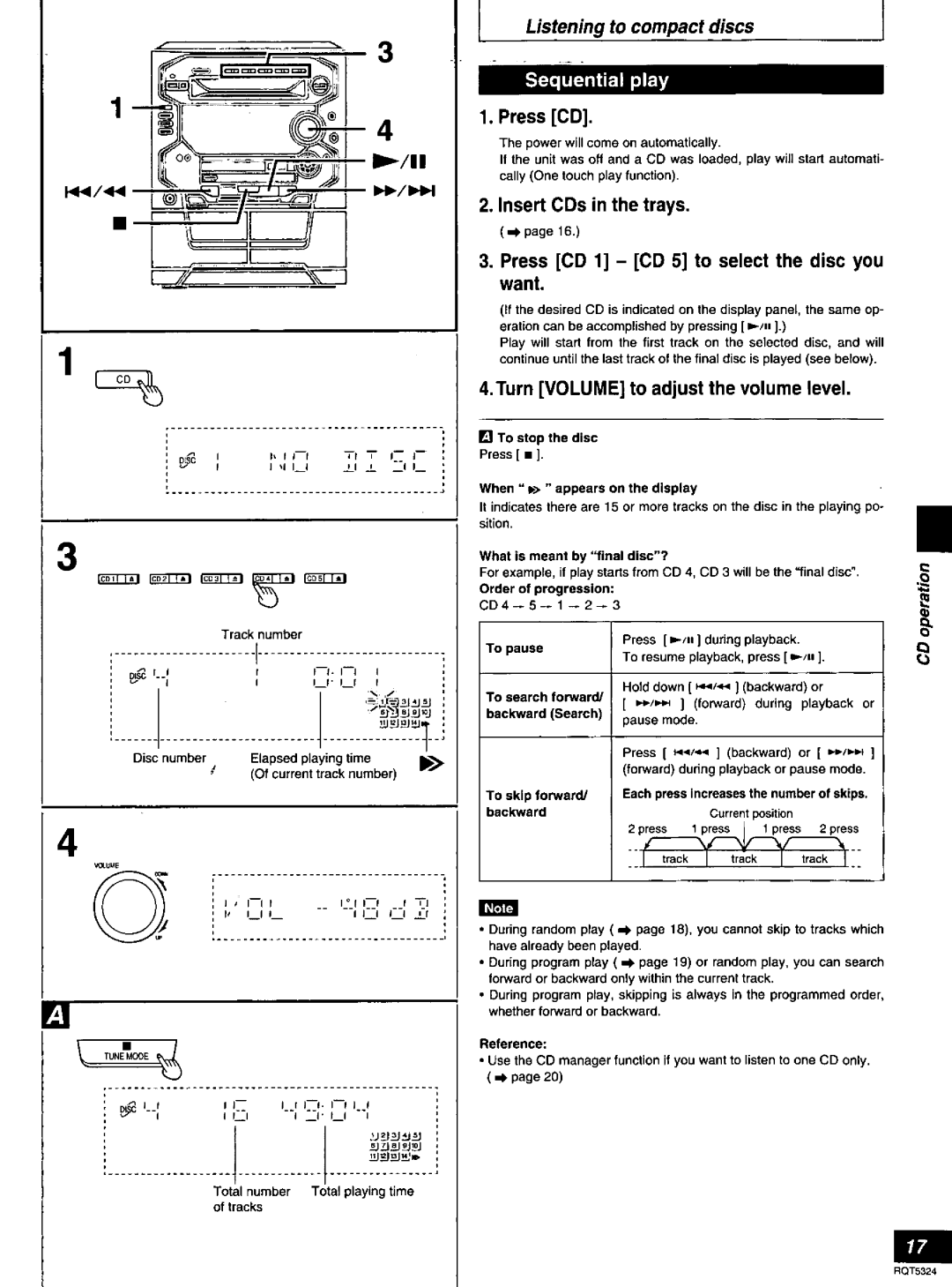 Panasonic SC-AK58 manual 