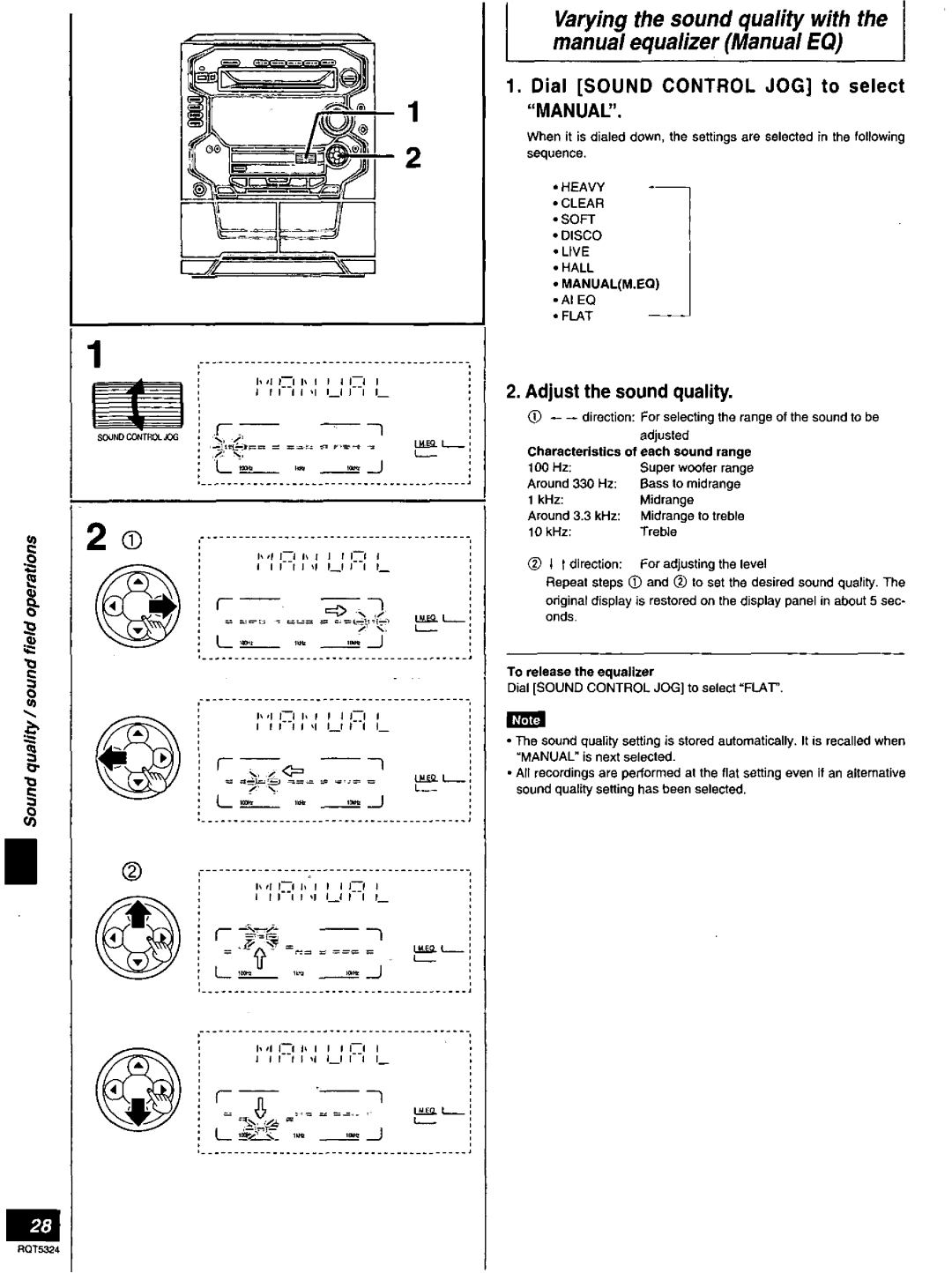 Panasonic SC-AK58 manual 