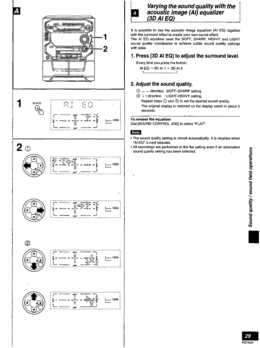 Panasonic SC-AK58 manual 