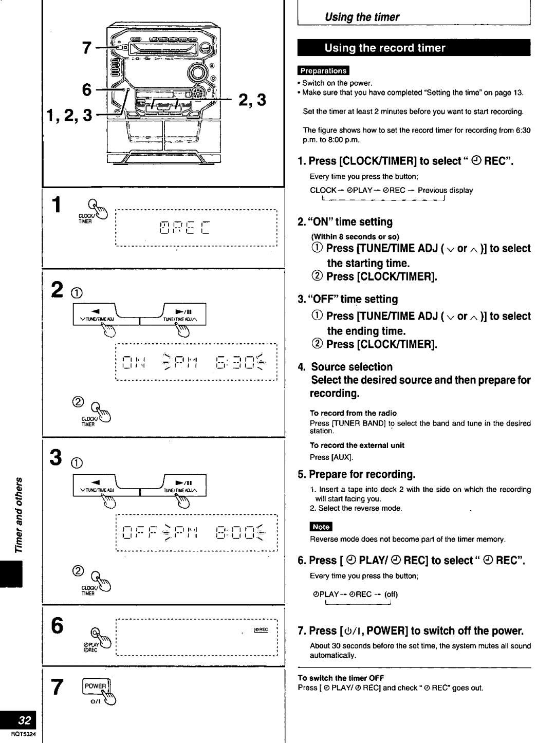 Panasonic SC-AK58 manual 