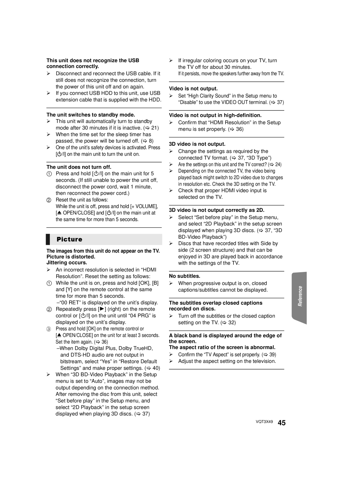 Panasonic SC-BTT490 owner manual Picture 