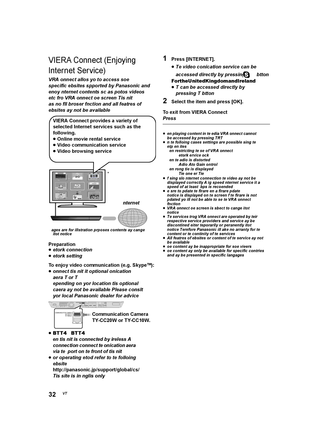 Panasonic SC-BTT560 SC-BTT500 SC-BTT460 SC-BTT400 manual ≥ Network connection ≥ Network setting, Press Internet 