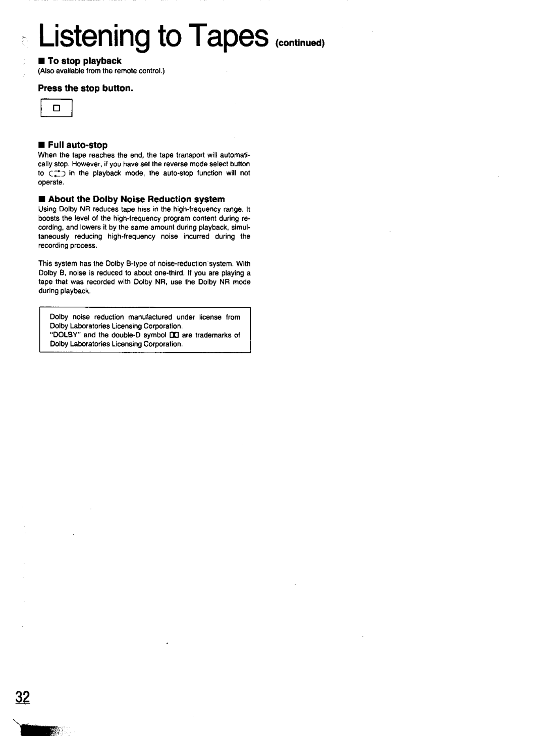 Panasonic SC-CH11 manual 