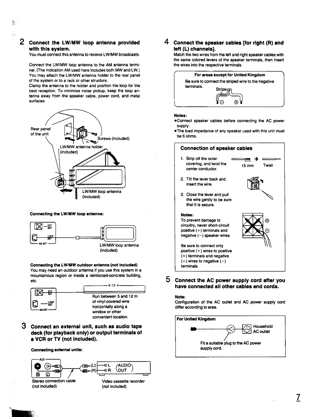 Panasonic SC-CH11 manual 