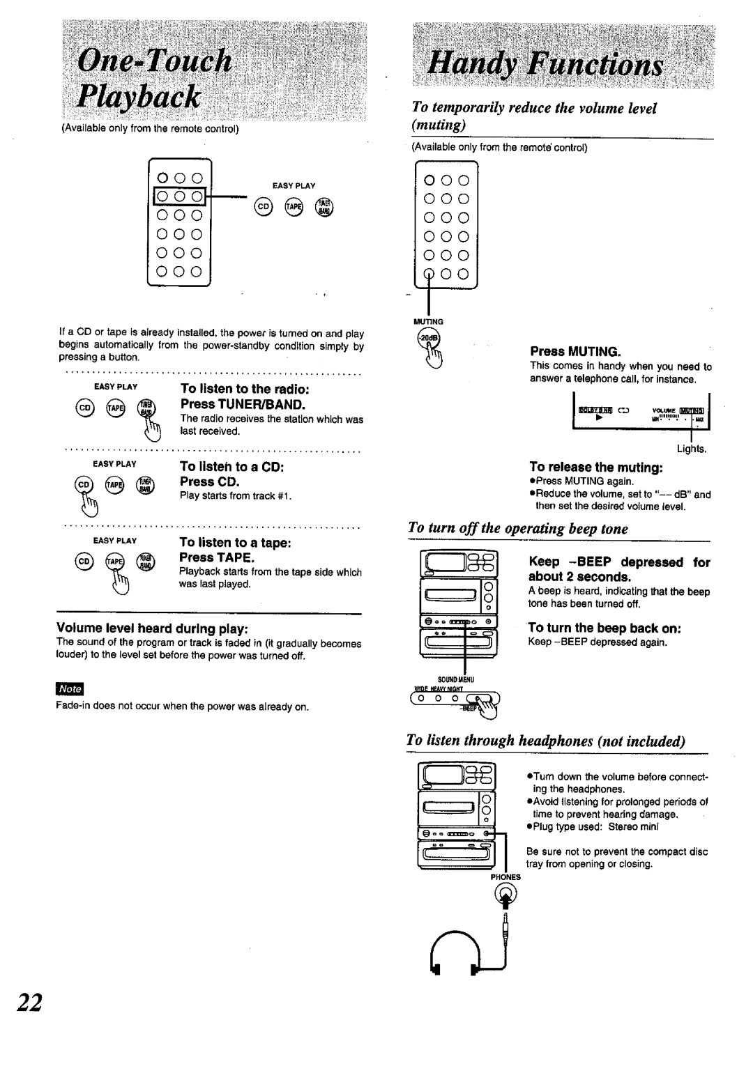 Panasonic SC-CH150 manual 