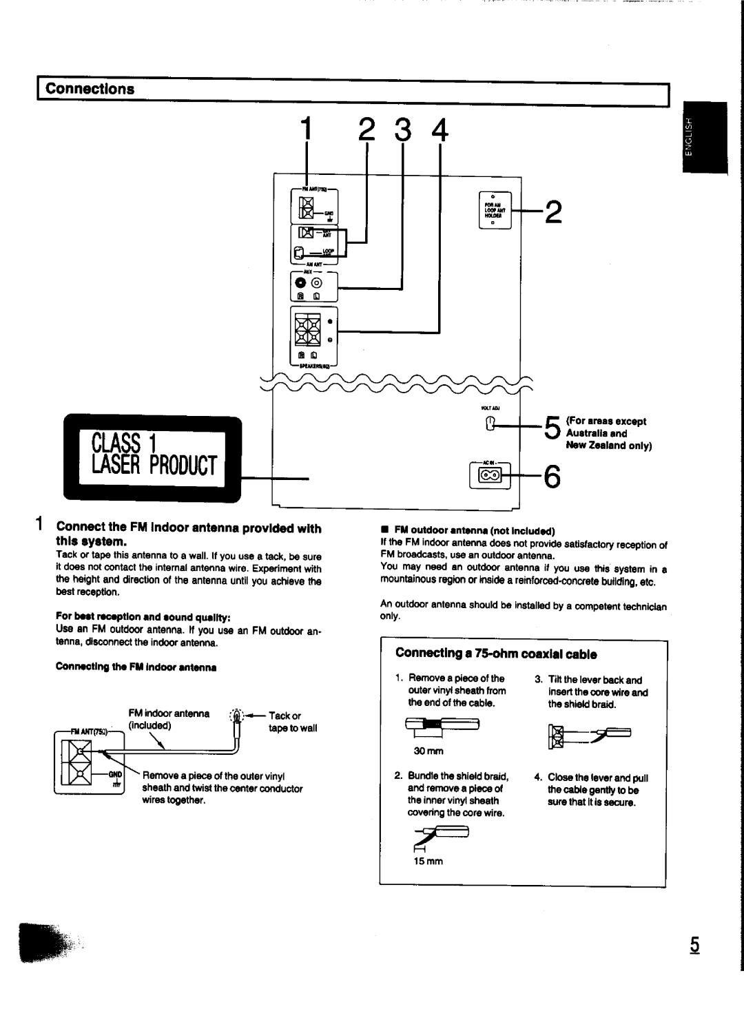 Panasonic SC-CH31 manual 