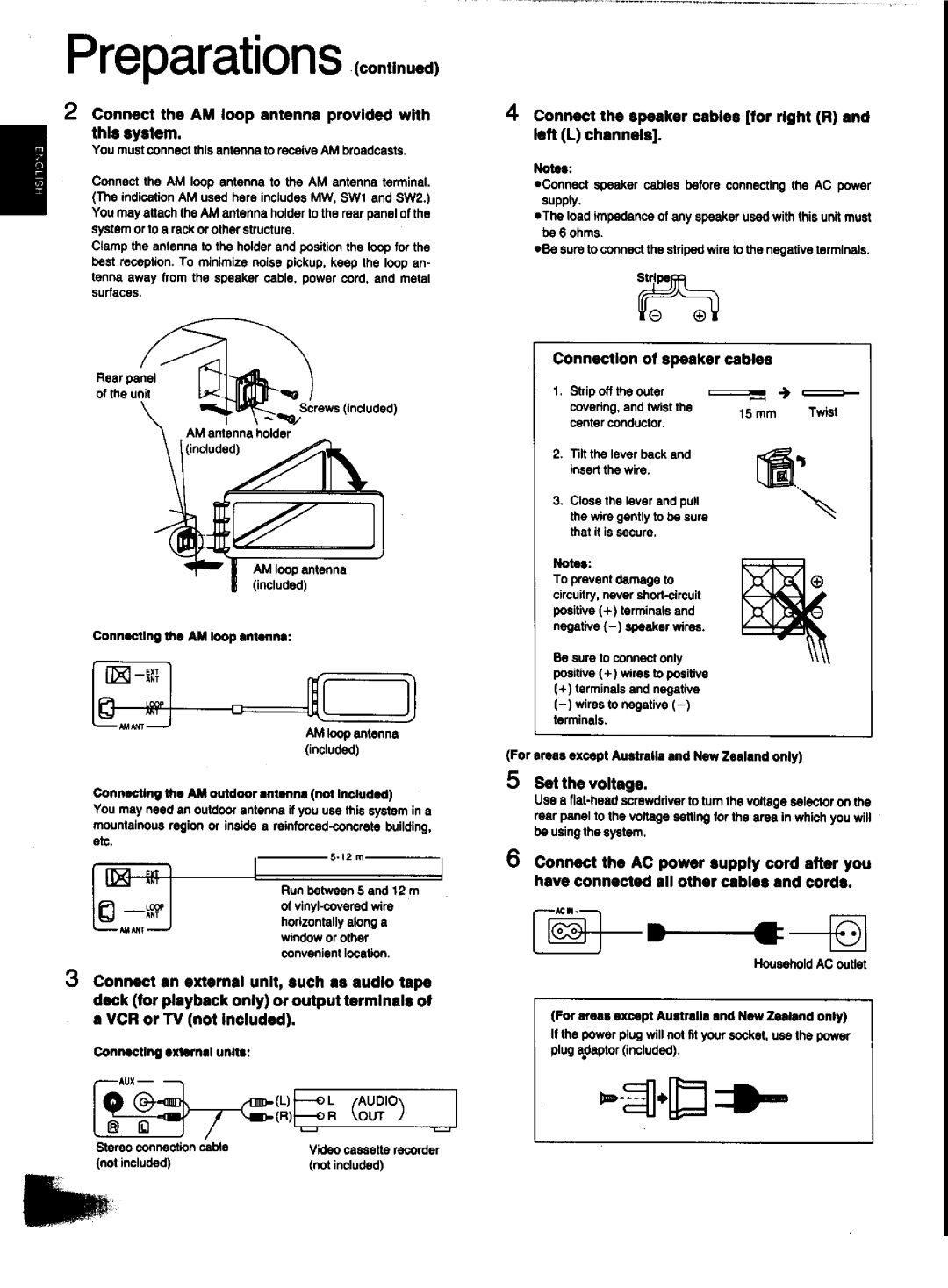 Panasonic SC-CH31 manual 