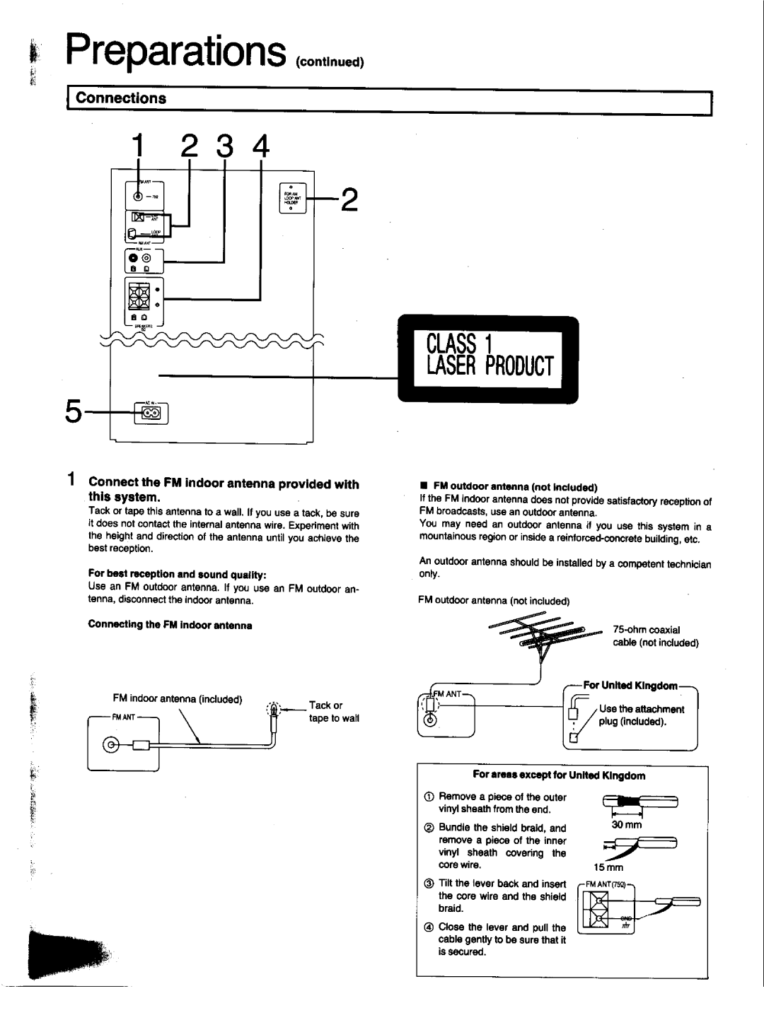 Panasonic SC-CH33 manual 