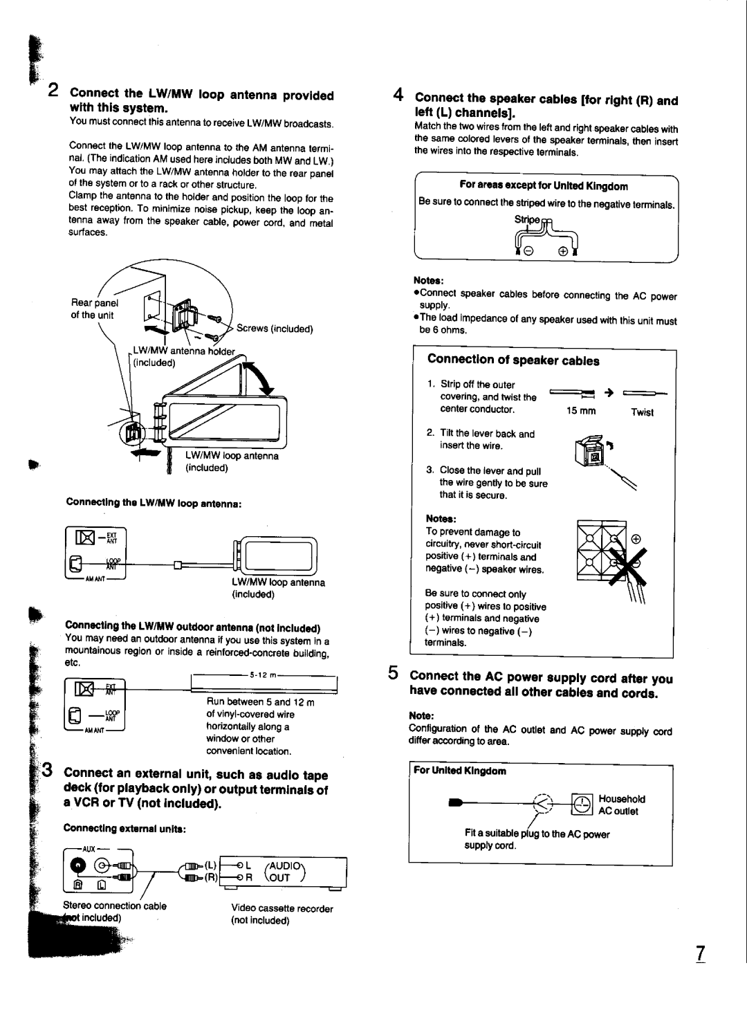 Panasonic SC-CH33 manual 