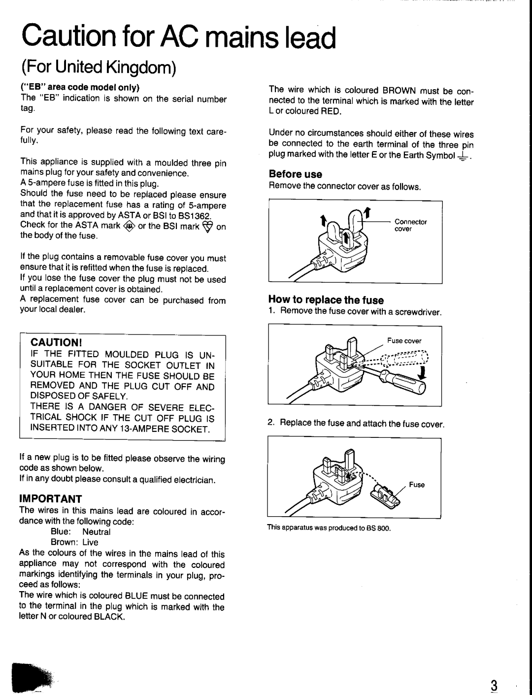Panasonic SC-CH350 manual 