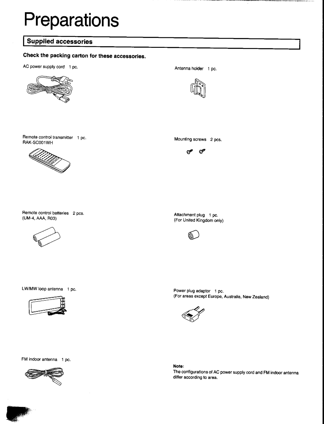 Panasonic SC-CH350 manual 