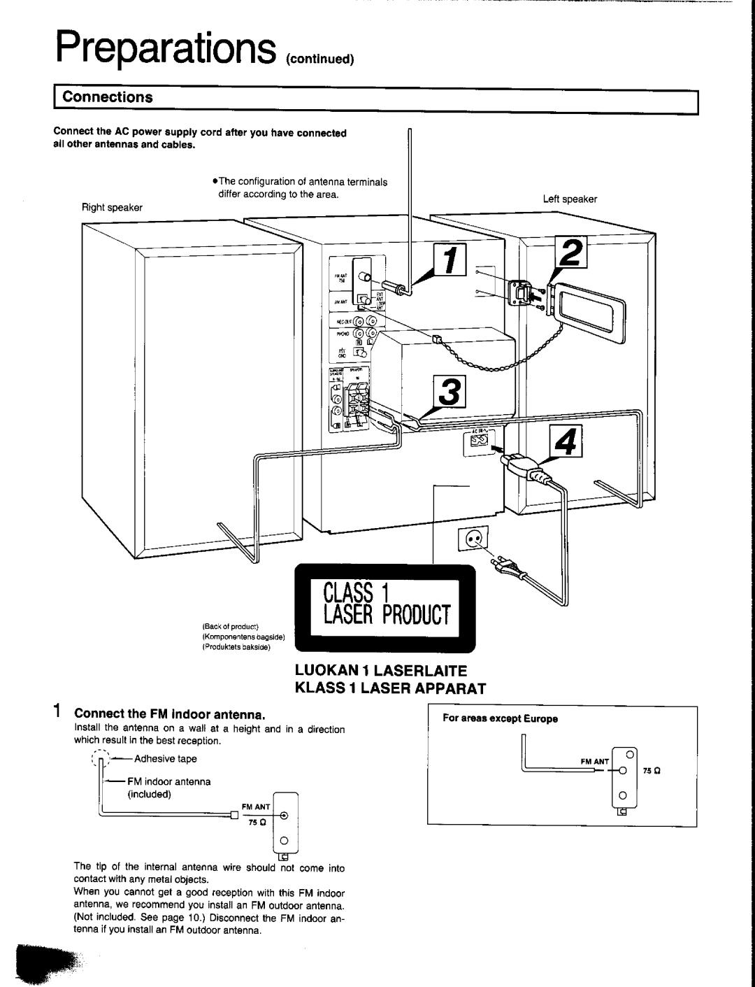 Panasonic SC-CH350 manual 