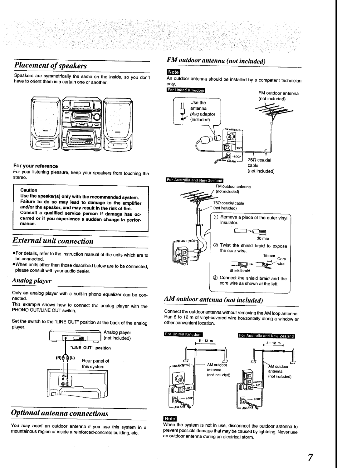 Panasonic SC-CH64M manual 