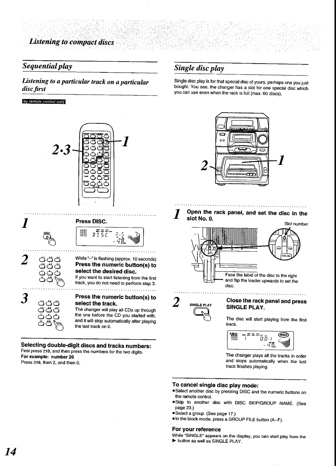 Panasonic SC-CH64M manual 
