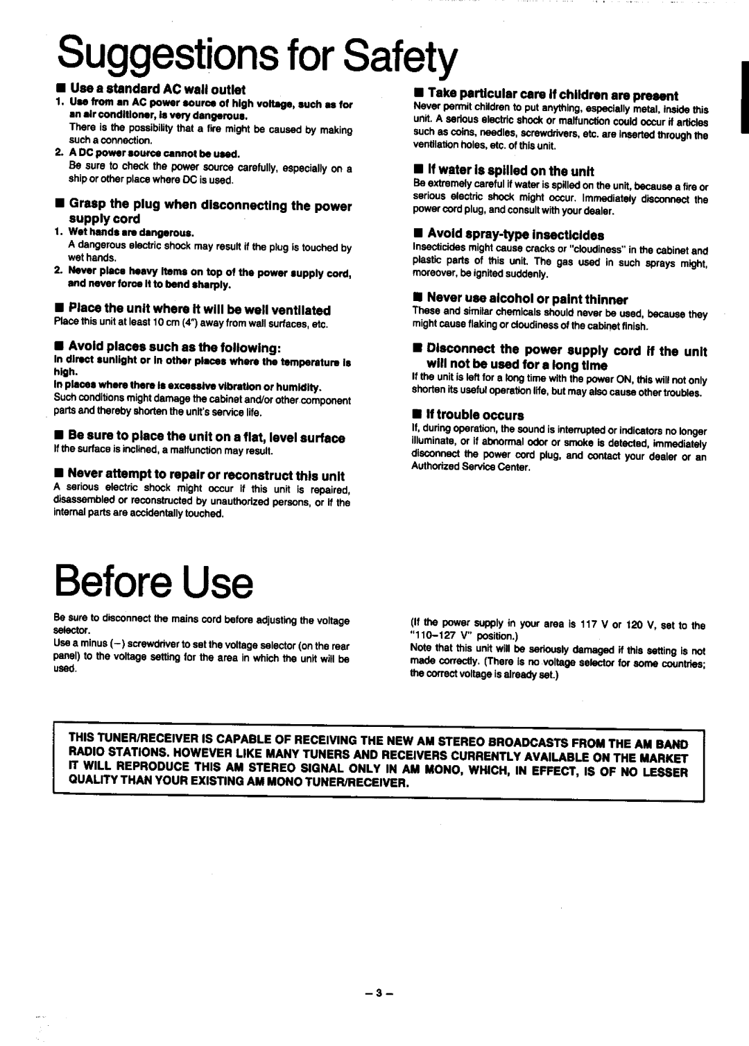 Panasonic SC-CH7 manual 