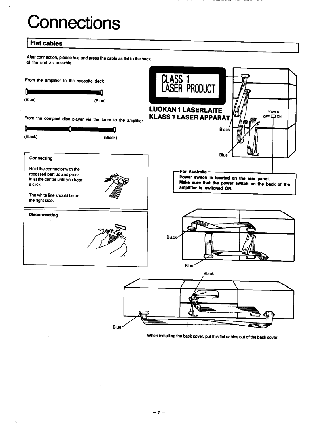 Panasonic SC-CH7 manual 