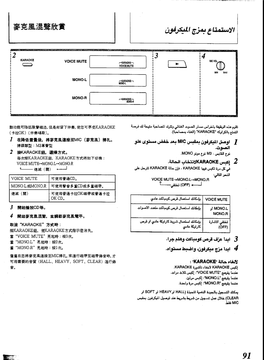 Panasonic SC-CH73, SC-CH72 manual 