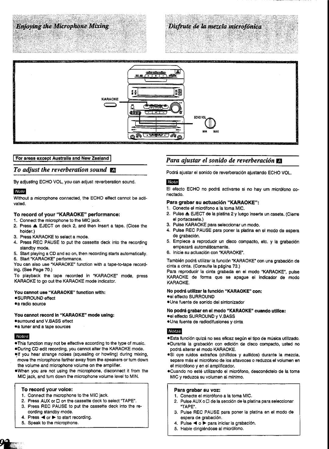 Panasonic SC-CH72, SC-CH73 manual 