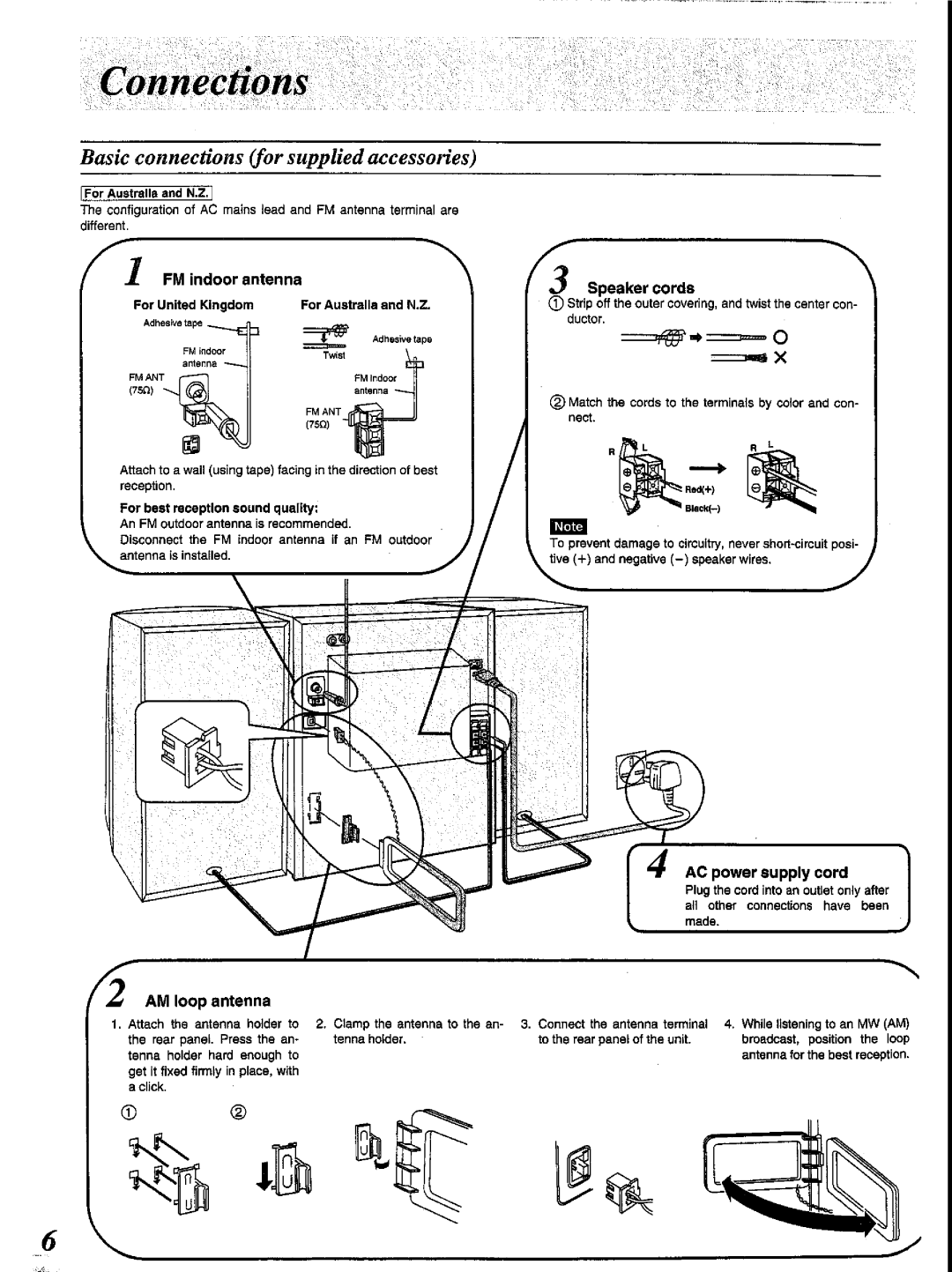 Panasonic SC-CH84M manual 