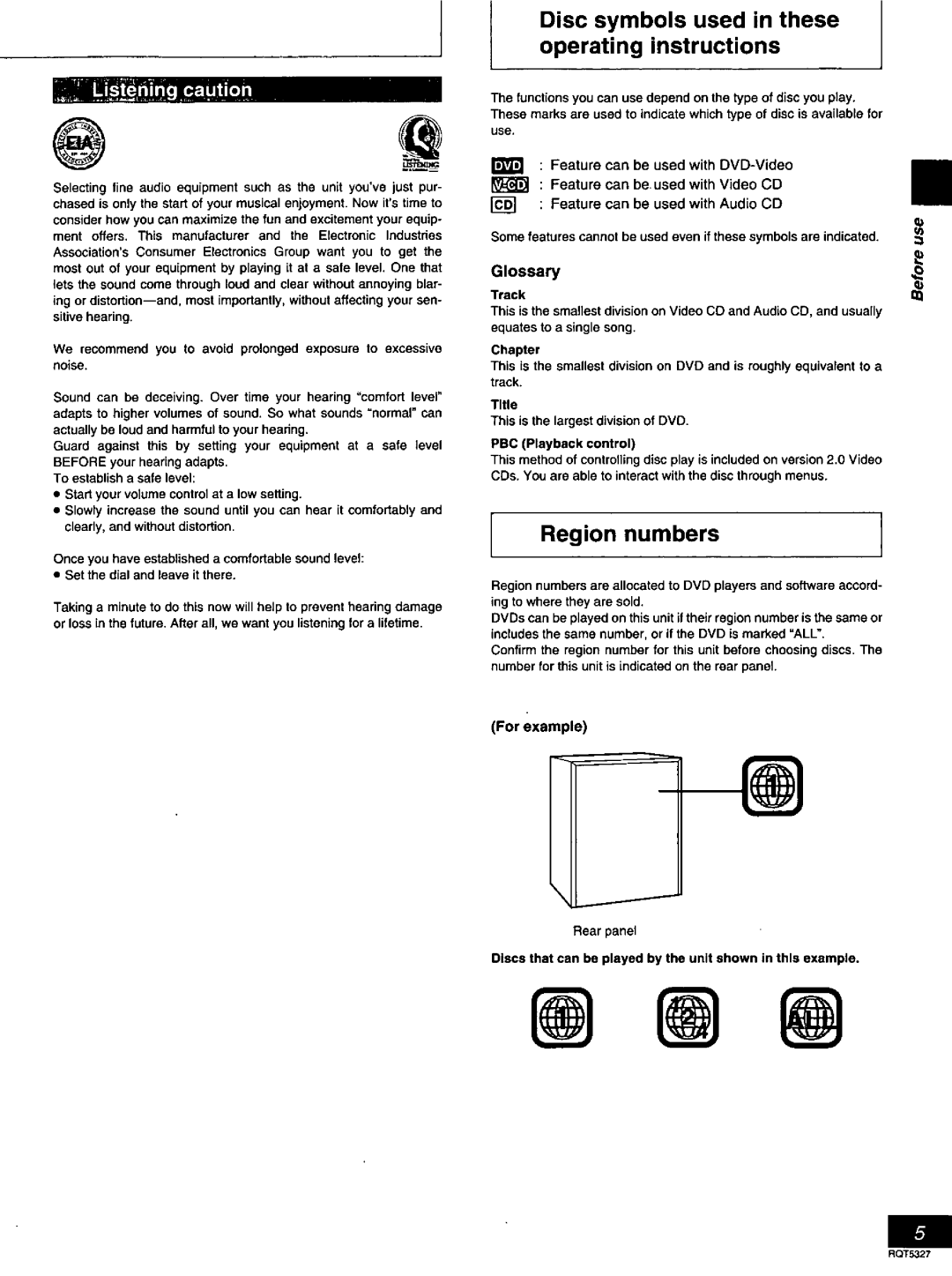 Panasonic SC-DK2 manual 