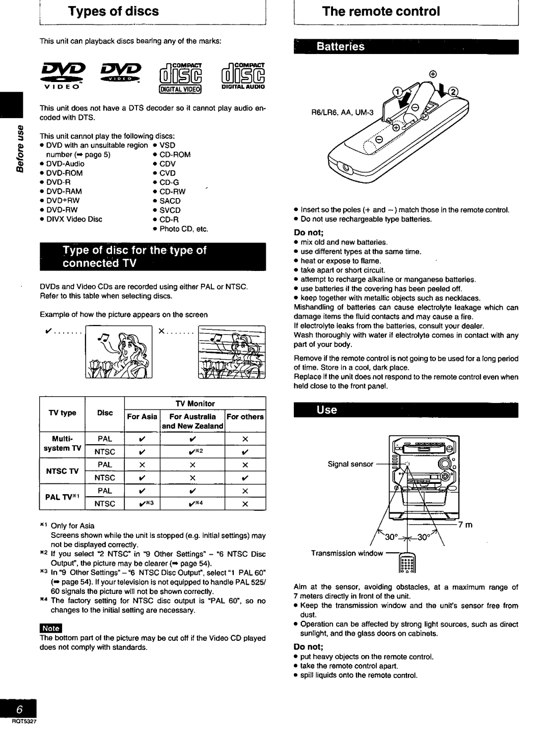 Panasonic SC-DK2 manual 