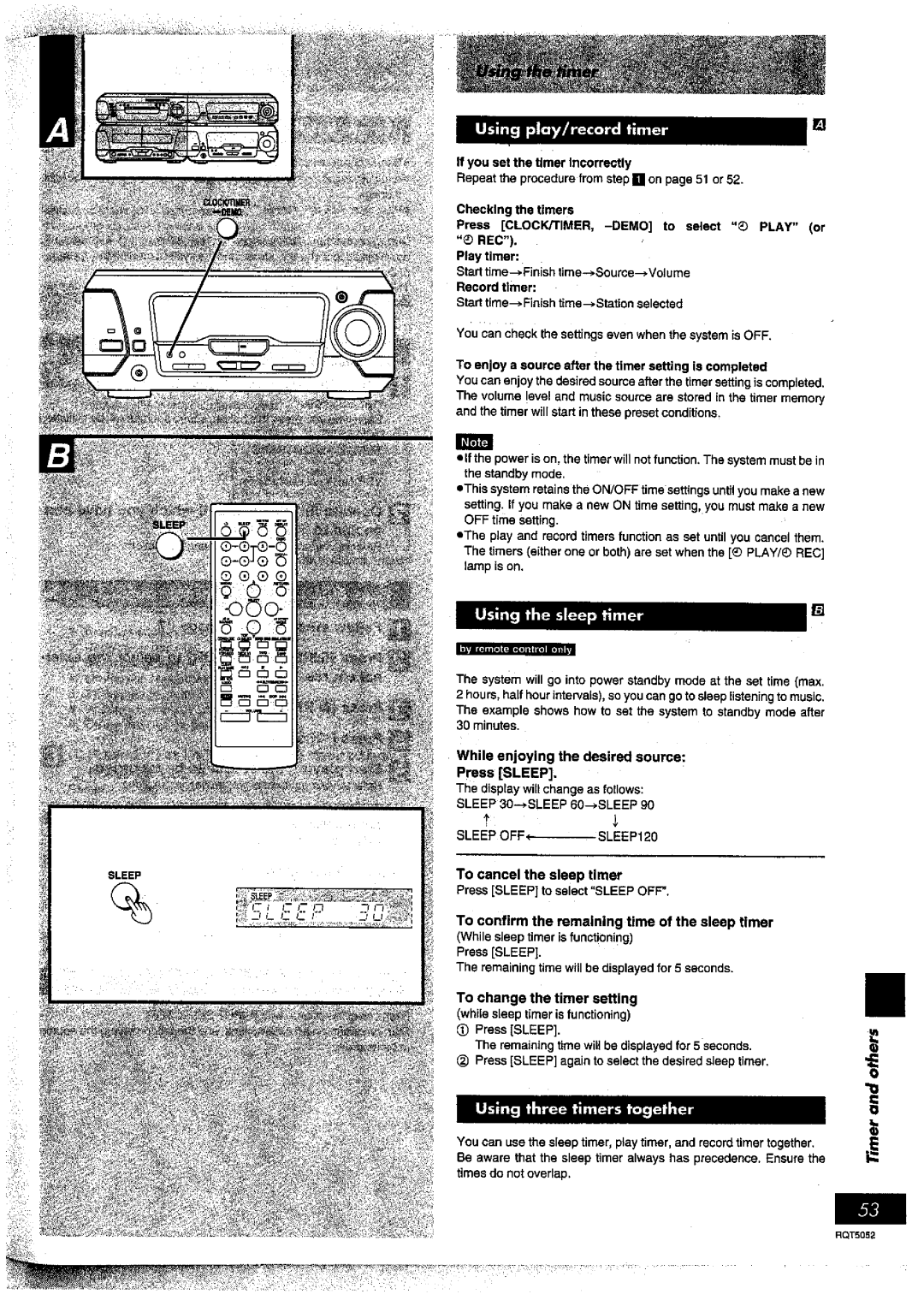 Panasonic SC-DV150 manual 