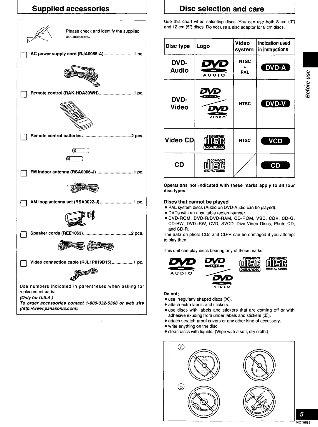 Panasonic SC-HDA710 manual 