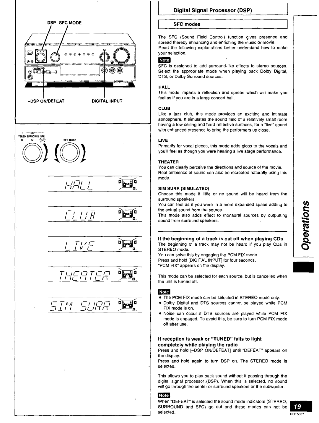 Panasonic SC-HT275, SC-HT280 manual 
