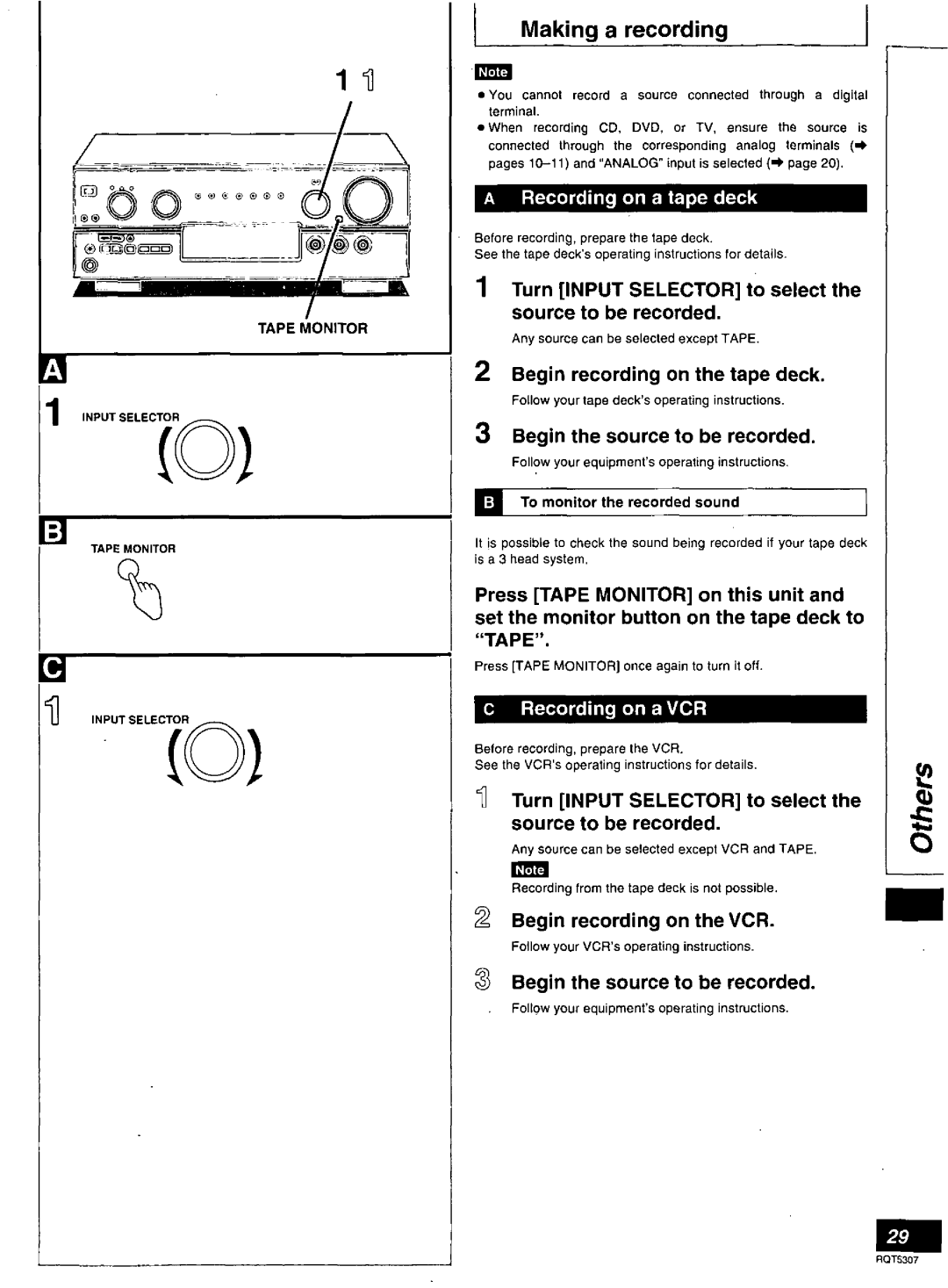 Panasonic SC-HT275, SC-HT280 manual 