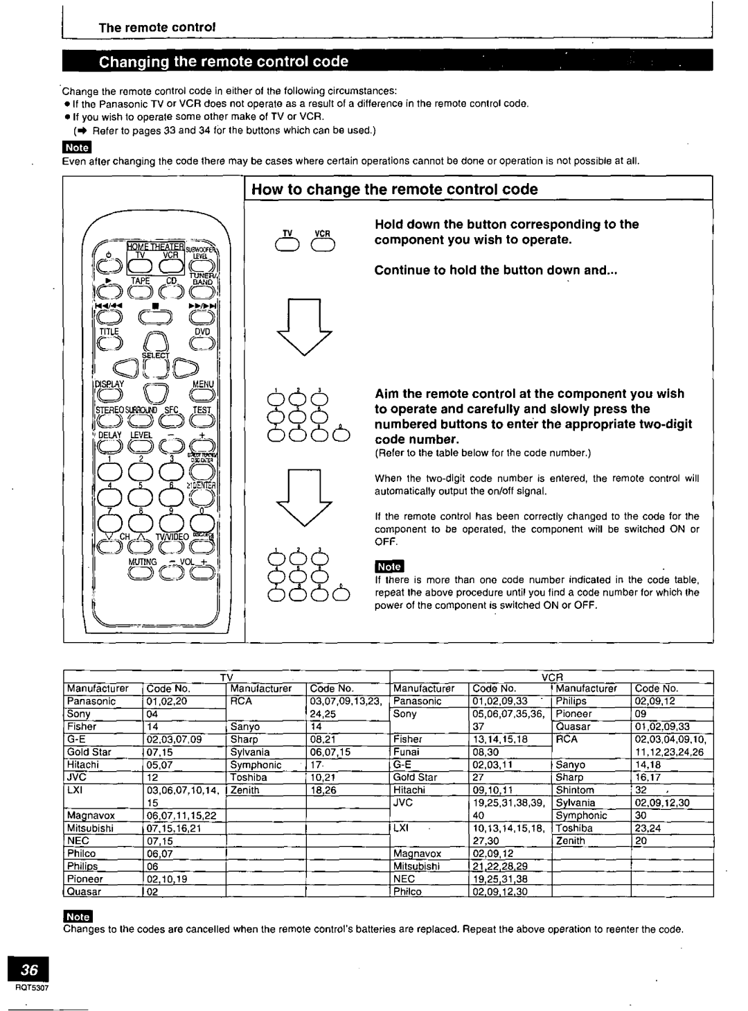Panasonic SC-HT280, SC-HT275 manual 