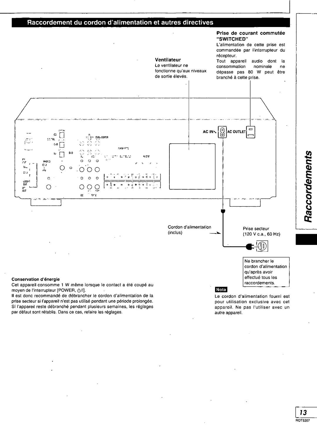 Panasonic SC-HT275, SC-HT280 manual 