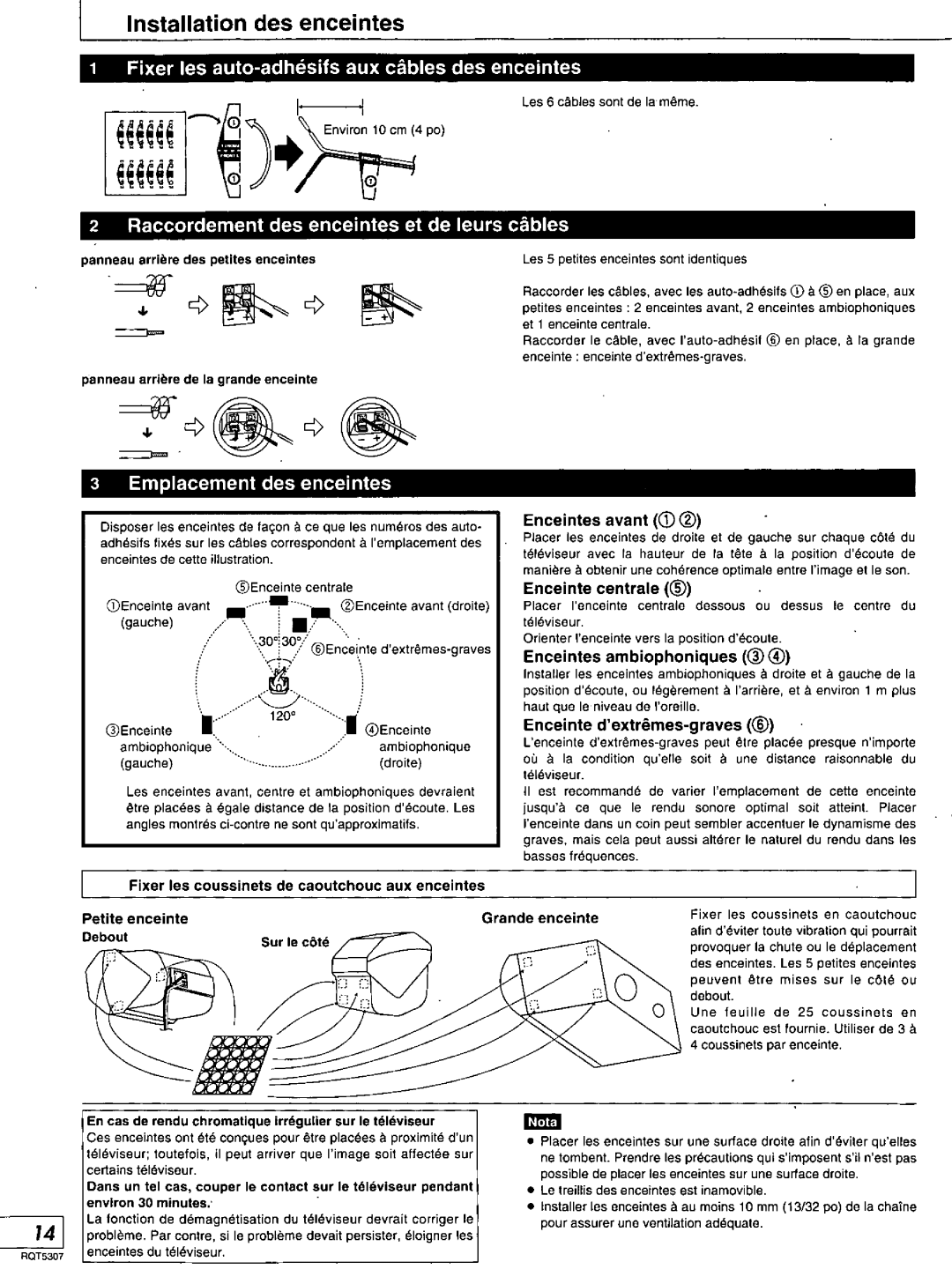Panasonic SC-HT280, SC-HT275 manual 