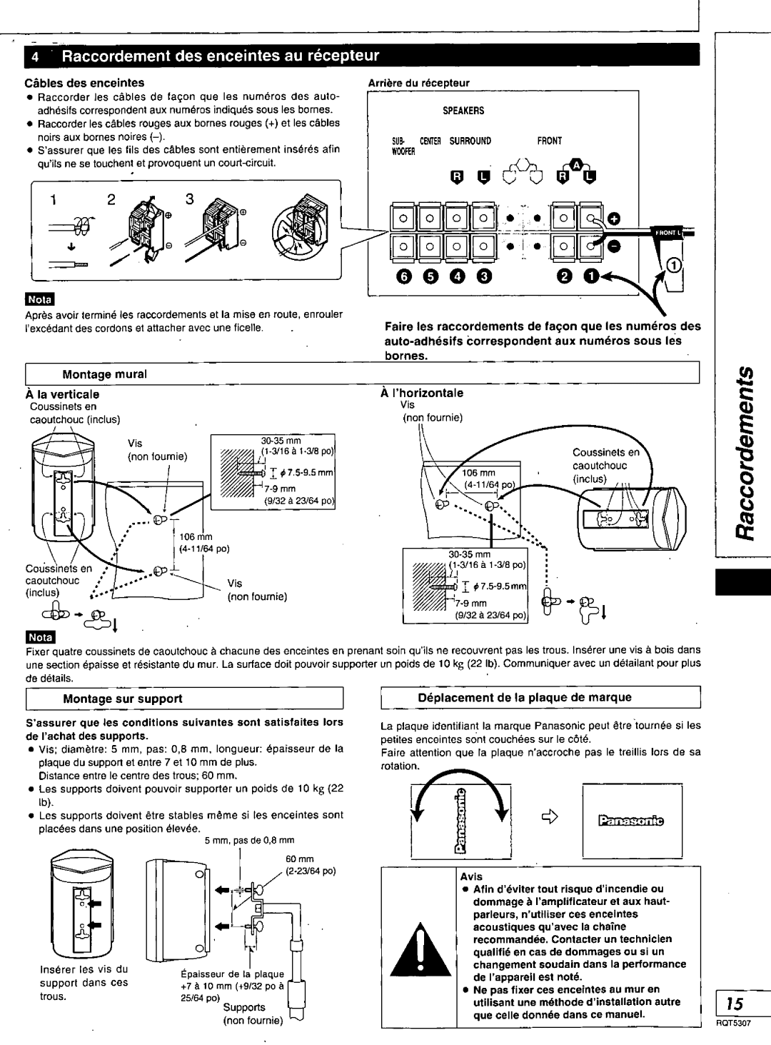 Panasonic SC-HT275, SC-HT280 manual 