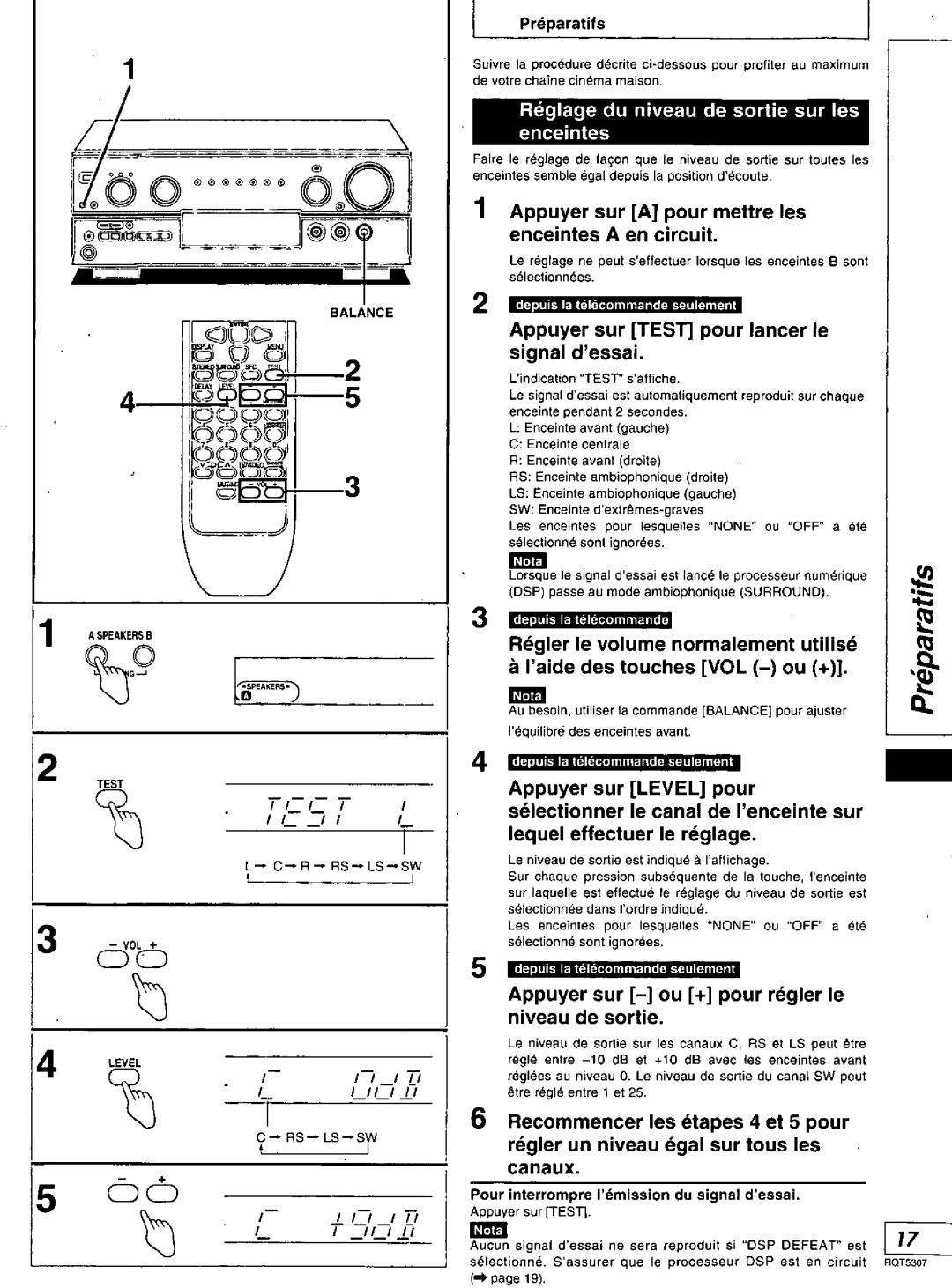 Panasonic SC-HT275, SC-HT280 manual 