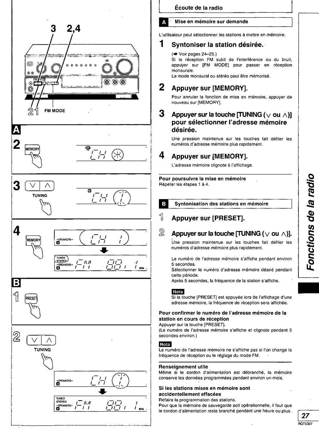 Panasonic SC-HT275, SC-HT280 manual 
