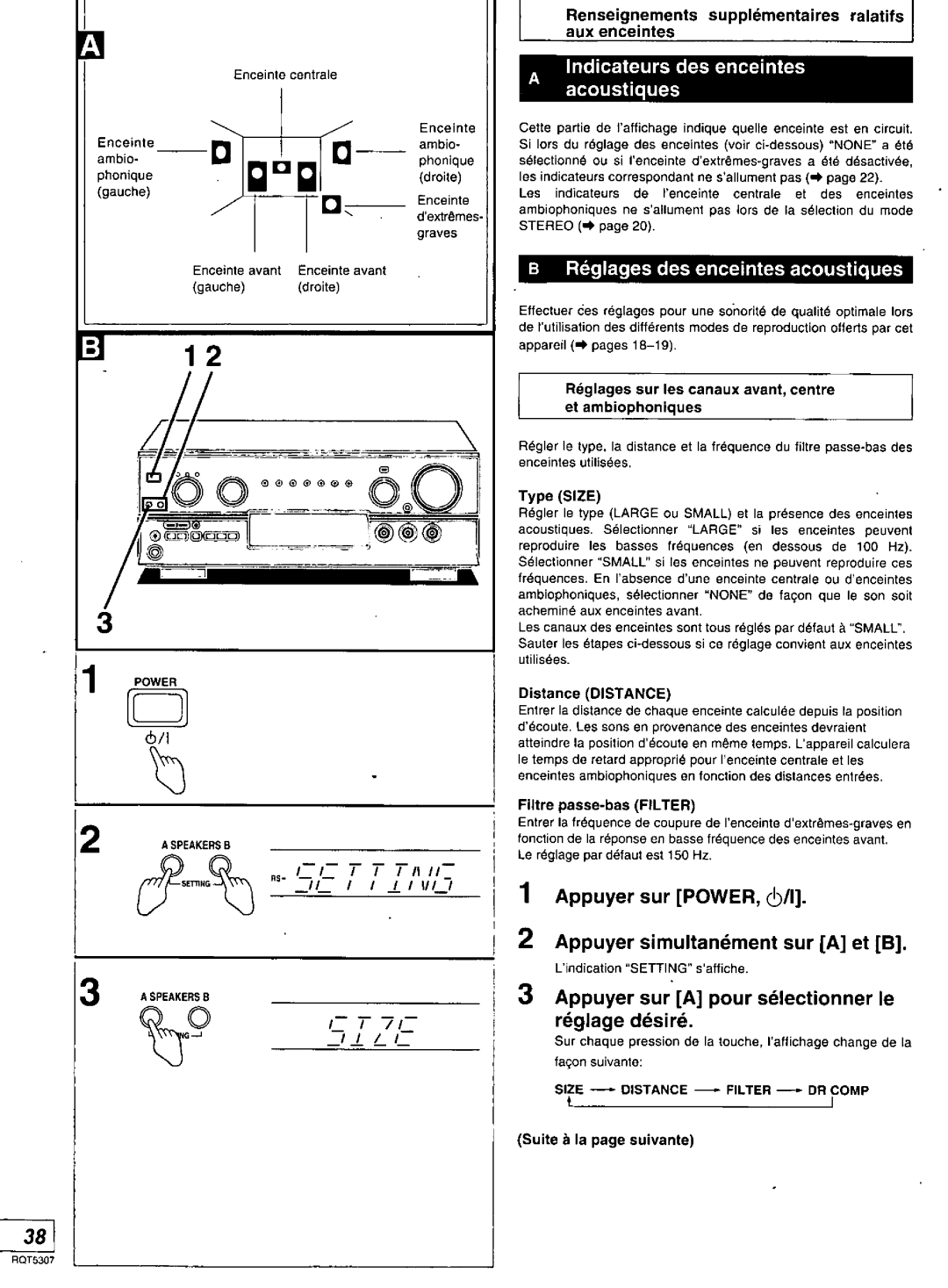 Panasonic SC-HT280, SC-HT275 manual 