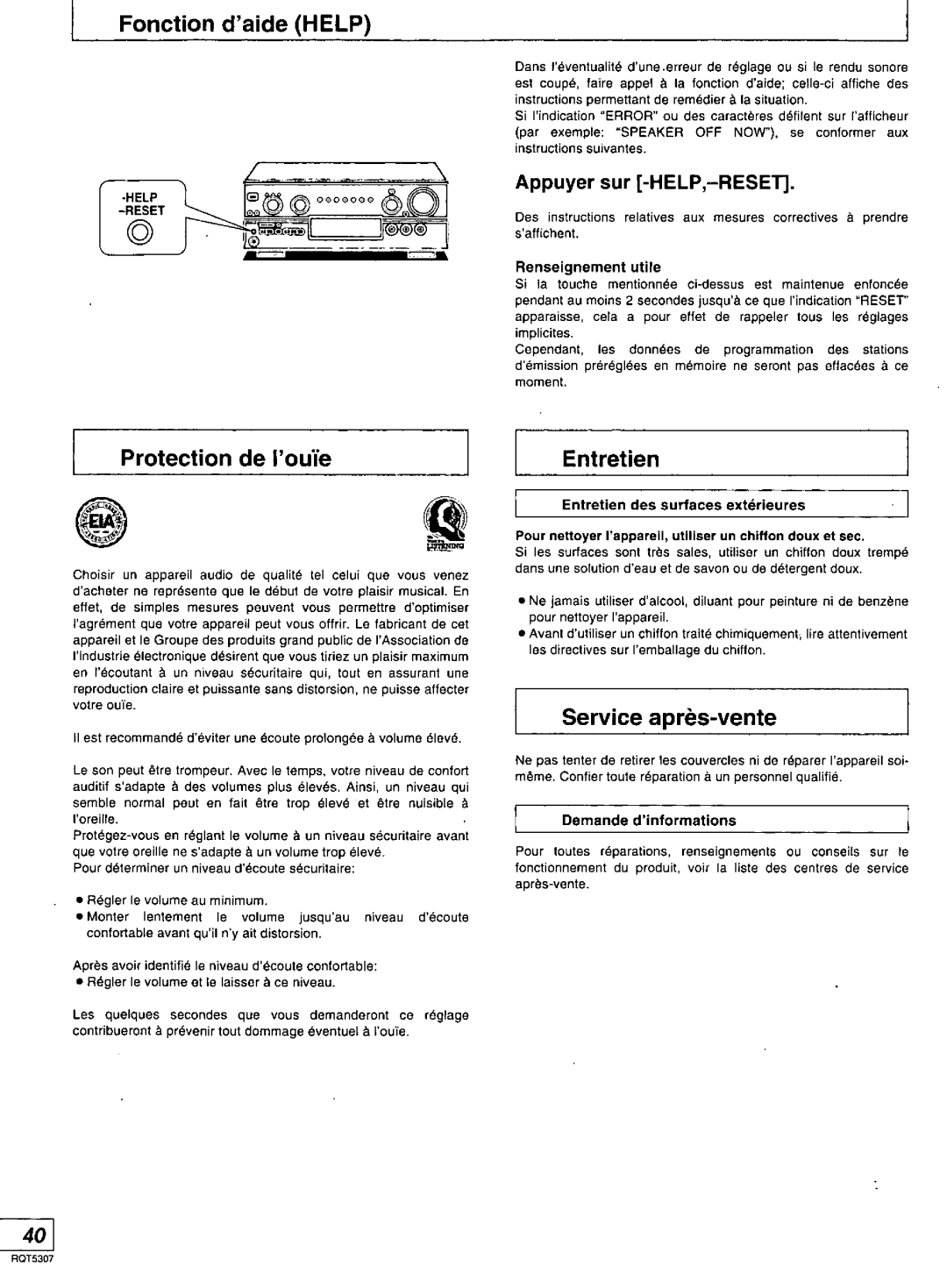 Panasonic SC-HT280, SC-HT275 manual 