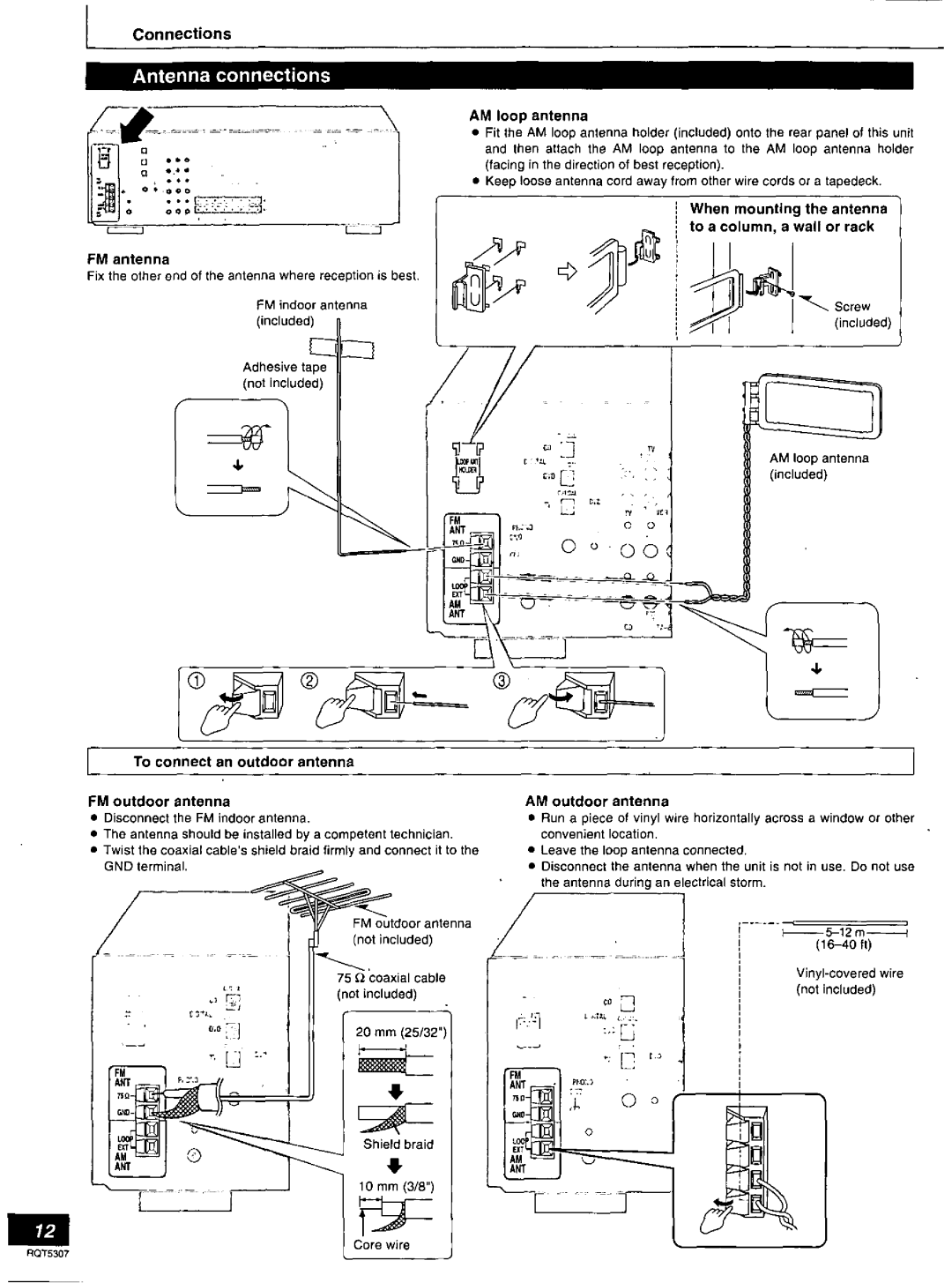 Panasonic SC-HT280, SC-HT275 manual 